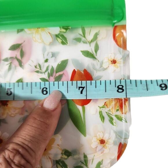 Floral silicone bag set water proof leak proof beach event clear bag - Picture 10 of 10